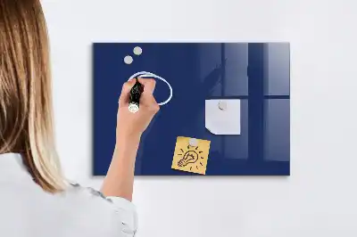 Magnetinė sauso valymo lenta mėlyna