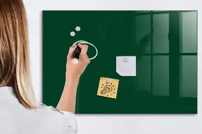 Magnetinė rašymo lenta butelinės žalios spalvos