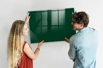 Magnetinė rašymo lenta butelinės žalios spalvos