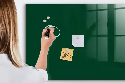 Magnetinė rašymo lenta butelinės žalios spalvos