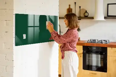 Magnetinė rašymo lenta butelinės žalios spalvos