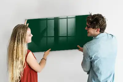 Magnetinė rašymo lenta butelinės žalios spalvos