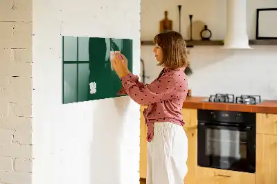 Magnetinė rašymo lenta butelinės žalios spalvos