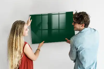 Magnetinė rašymo lenta butelinės žalios spalvos