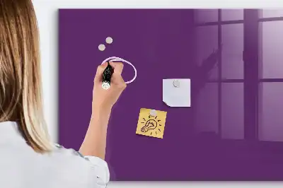 Magnetinė rašymo lenta violetinės spalvos
