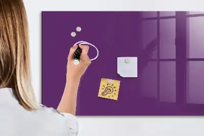 Magnetinė rašymo lenta violetinės spalvos