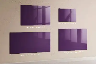 Magnetinė rašymo lenta violetinės spalvos