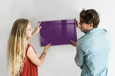 Magnetinė rašymo lenta violetinės spalvos