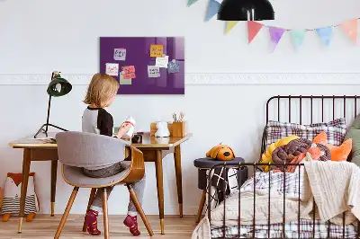 Magnetinė rašymo lenta violetinės spalvos