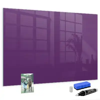 Magnetinė rašymo lenta violetinės spalvos