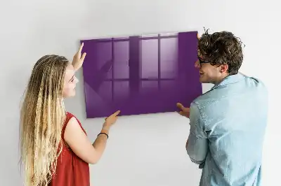 Magnetinė rašymo lenta violetinės spalvos