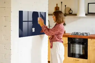 Magnetinė lenta sausam valymui tamsiai mėlyna