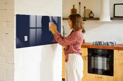 Magnetinė lenta sausam valymui tamsiai mėlyna