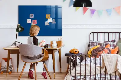Magnetinė rašymo lenta tamsiai mėlynos spalvos