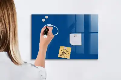 Magnetinė rašymo lenta tamsiai mėlynos spalvos