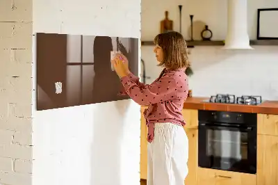 Magnetinė sauso valymo lenta ruda