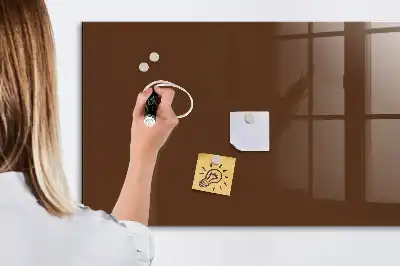 Magnetinė sauso valymo lenta ruda