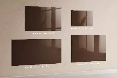 Magnetinė sauso valymo lenta ruda