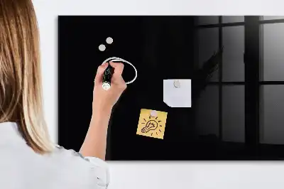 Magnetinė rašymo lenta juodos spalvos