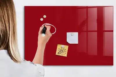 Magnetinė rašymo lenta raudonos spalvos