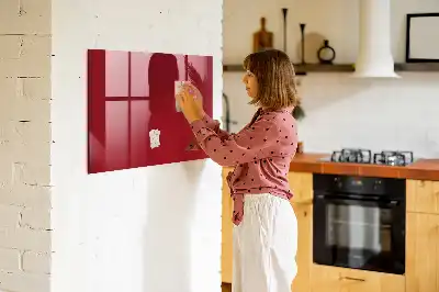 Magnetinė rašymo lenta raudonos spalvos