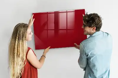 Magnetinė rašymo lenta raudonos spalvos