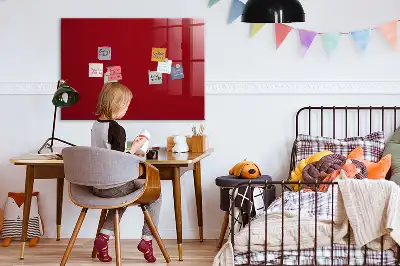 Magnetinė rašymo lenta raudonos spalvos
