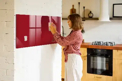 Magnetinė rašymo lenta raudonos spalvos