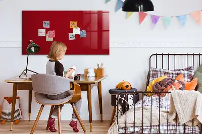 Magnetinė rašymo lenta raudonos spalvos