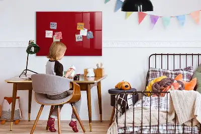 Magnetinė rašymo lenta raudonos spalvos