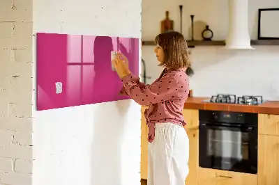 Magnetinė sauso valymo lenta intensyvios rožinės spalvos