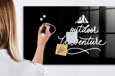 Magnetinė sauso valymo lenta nuotykių tema
