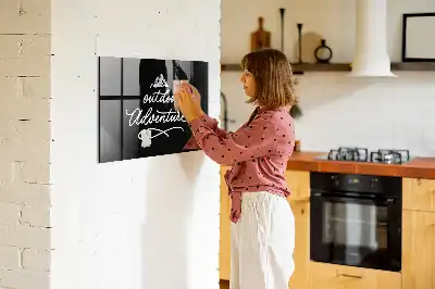 Magnetinė sauso valymo lenta nuotykių tema