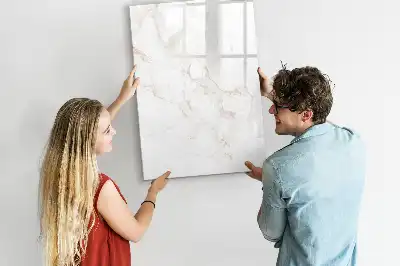 Magnetinė sauso valymo lenta elegantiško marmuro rašto
