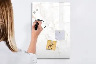 Magnetinė sauso valymo lenta elegantiško marmuro rašto