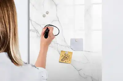 Magnetinė sauso valymo lenta dekoratyvinio marmuro rašto