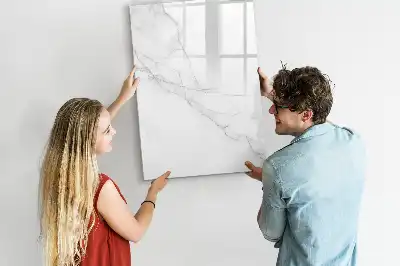 Magnetinė sauso valymo lenta dekoratyvinio marmuro rašto