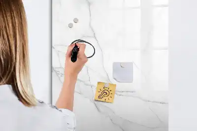 Magnetinė sauso valymo lenta dekoratyvinio marmuro rašto