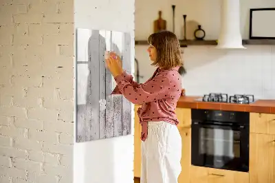 Sauso valymo magnetinė lenta Medinės lentos