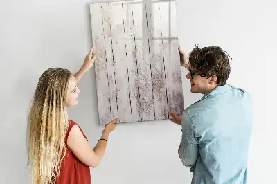 Sauso valymo magnetinė lenta Medinės lentos