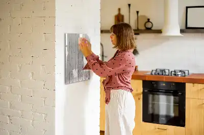 Sauso valymo magnetinė lenta Medinės lentos