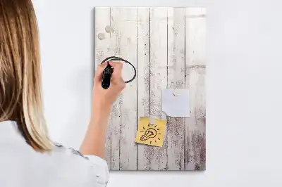 Sauso valymo magnetinė lenta Medinės lentos