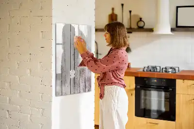Sauso valymo magnetinė lenta Medinės lentos