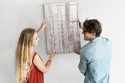 Sauso valymo magnetinė lenta Medinės lentos