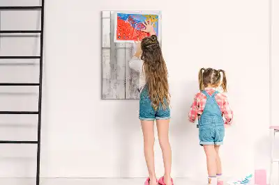 Sauso valymo magnetinė lenta Medinės lentos