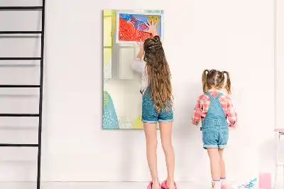 Magnetinė lenta sauso valymo su dekoratyviniu rėmeliu