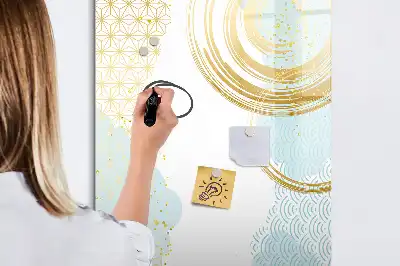 Magnetinė sauso valymo lenta dekoratyvinė abstrakcija