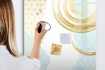 Magnetinė sauso valymo lenta dekoratyvinė abstrakcija