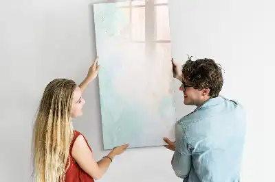 Magnetinė sauso valymo lenta pastelinė abstrakcija