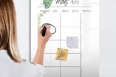 Magnetinė valgiaraščio lenta su sauso valymo funkcija
